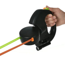x Black / 3 M - 8 KG Heavy-Duty Retractable Dog Leash – Tangle-Free & Durable