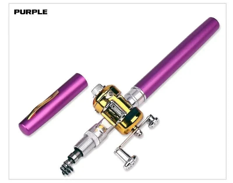 x Pocket-Size Telescopic Fishing Rod – Portable & Lightweight