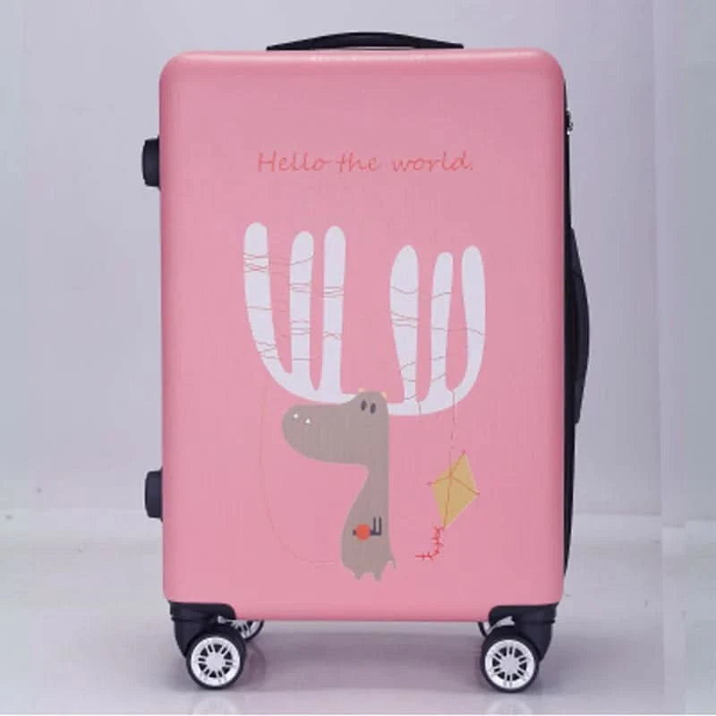 Grasp Dream Cartoon Anime Rolling Luggage – Fun, Durable, and Perfect for All Ages