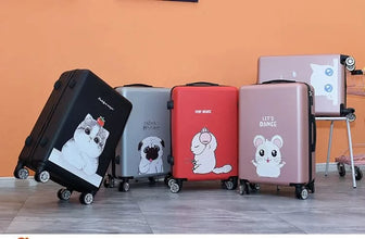 Grasp Dream Cartoon Anime Rolling Luggage – Fun, Durable, and Perfect for All Ages