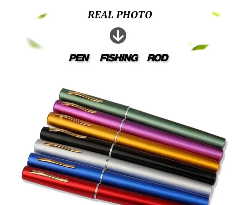 x Pocket-Size Telescopic Fishing Rod – Portable & Lightweight