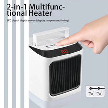 4348 WC VIP Household Appliances White Black / EU plug Portable Electric Heater for Room Heater Fan Heating