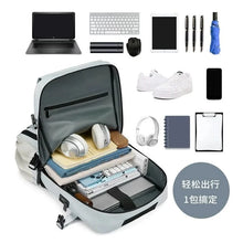 4348 WC VIP Luggage Bag Backpack Men's Expansion Computer Bag Short-Distance Travel Backpack Dry Wet Separation Large Capacity Luggage Schoolbag Men