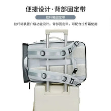 4348 WC VIP Luggage Bag Backpack Men's Expansion Computer Bag Short-Distance Travel Backpack Dry Wet Separation Large Capacity Luggage Schoolbag Men