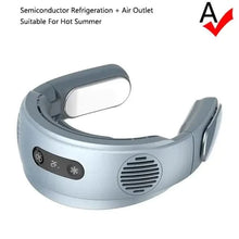 4348 WC VIP A Blue Hanging Cooler Neck Fan