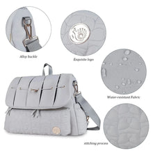 WOW GOODS !! Baby Diaper Bag Backpack For Maternity Nappy Bag Removable Shoulder Straps Fashion Waterproof Mommy Handbag With Changing Pad
