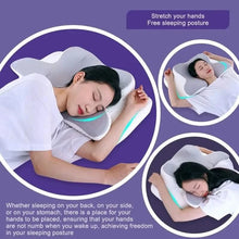 x Orthopedic Memory Foam Pillow – Butterfly Shape for Neck Support