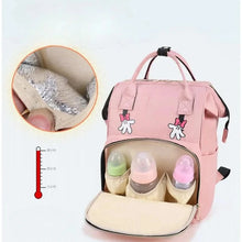 WOW GOODS !! Baby & Child Personalized Name Mommy Bag Multi-functional Double Shoulder Storage Diaper Backpack for Outdoor Traveling Mom Gift