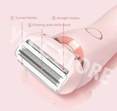 x SmoothGlide Women’s Electric Razor – Painless & Rechargeable