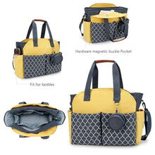 WOW GOODS !! Baby & Child Diaper Bag Tote Baby Changing Bag with  Shoulder Strap Portable Waterproof and Large Capacity for Mom