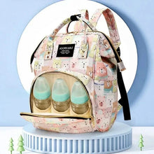 WOW GOODS !! Diaper Bag 25*38CM Baby Diaper Bag Cartoon Print Handbag Waterproof Reusable Diaper Bag Outdoor Travel Stroller Carrying Bag Storage