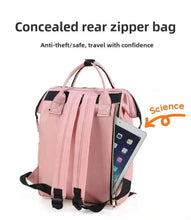WOW GOODS !! Baby & Child Personalized Name Mommy Bag Multi-functional Double Shoulder Storage Diaper Backpack for Outdoor Traveling Mom Gift