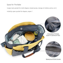WOW GOODS !! Baby & Child Diaper Bag Tote Baby Changing Bag with  Shoulder Strap Portable Waterproof and Large Capacity for Mom