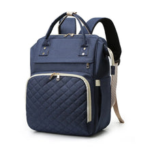 WOW GOODS !! blue Folding Mommy Bag Mummy Large Capacity Bag Mom Baby Multi-function Waterproof Outdoor Travel Diaper Bags For Baby Care