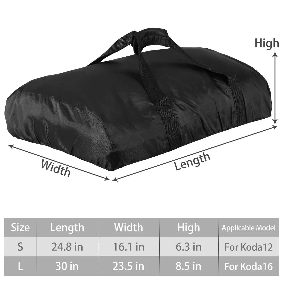 Pizza Oven Cover 420D Oxford Fabric Waterproof Pizza Oven Cover Outdoor Portable Pizza Oven Cover for Ooni Koda 12&16