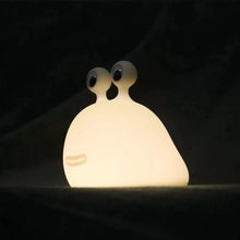 4348 WC VIP Baby & Child white style Slug Night Light with Touch Sensor | Squishy Silicone Soft Night Lamp | Adorable Animal Bedside Light for Bedroom