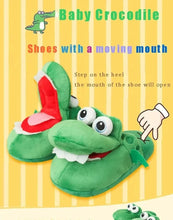 x Adorable Cartoon Crocodile Slippers – Cozy & Fun