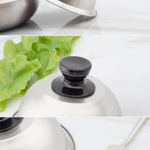 Stainless Steel Frying Pan Covers Barbecue Burgers Sandwiches Steak Round Pot Lids Cover Cookware Cheese Melting Dome
