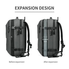 4348 WC VIP Luggage Bag Men Travel Backpack vacuum compression 17 inch Laptop Business Large Capacity school Backpack Expanded outdoors Hiking backpack
