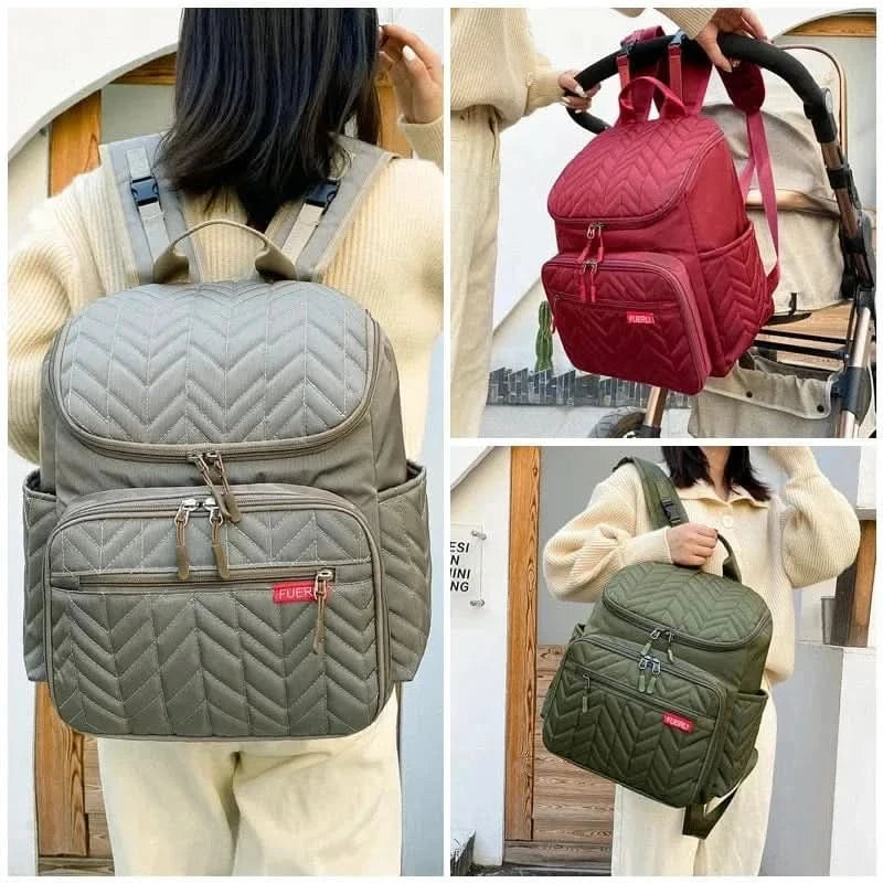 WOW GOODS !! Multifunction Diaper Bag Large Capacity Baby Mummy Maternity Bag Travel Backpack Waterproof Nursing Handbag Nappy Bag