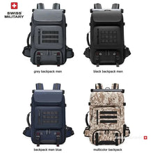 4348 WC VIP Luggage Bag SWISS MILITARY Men Travel Backpack Waterproof 17 Inch Business Laptop Backpack Outdoors Climbing Anti-theft Luggage Bag Mochila