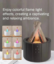x Simulated Flame Aromatherapy Diffuser – Relaxing & Stylish