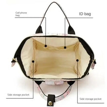 WOW GOODS !! Diaper Bag 25*38CM Baby Diaper Bag Cartoon Print Handbag Waterproof Reusable Diaper Bag Outdoor Travel Stroller Carrying Bag Storage