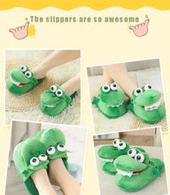 x Adorable Cartoon Crocodile Slippers – Cozy & Fun