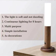 x Home & Garden Minimalist LED Wooden Night Light – USB Powered