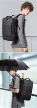 WOW GOODS !! Luggage Bag BANGE Travel Backpack Men Business Backpack School Expandable USB Bag Large Capacity 17.3 Laptop Waterproof Fashion Backpack