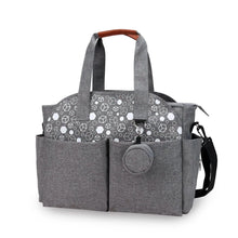 WOW GOODS !! Baby & Child A 050 gray Diaper Bag Tote Baby Changing Bag with  Shoulder Strap Portable Waterproof and Large Capacity for Mom