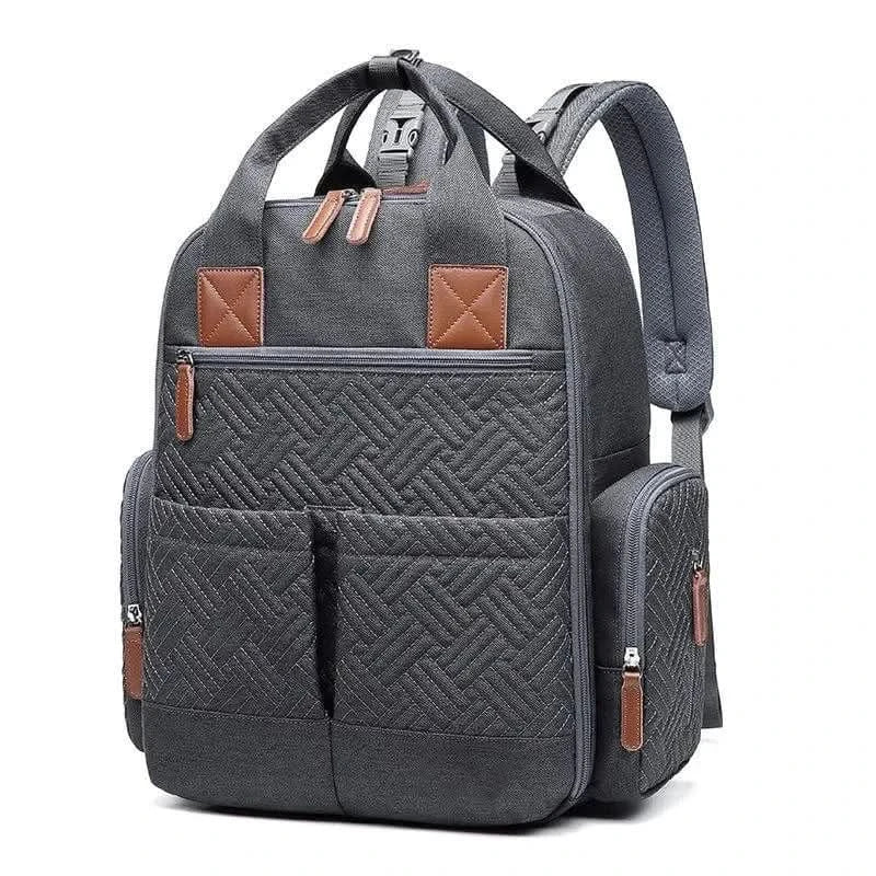WOW GOODS !! Diaper Bag Backpack Baby Essentials Travel Bag Multifunctional Waterproof Diaper Bag Baby Carrier and Pacifier Case