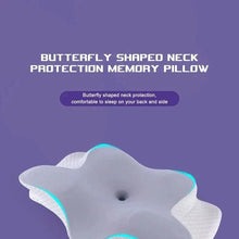 x Orthopedic Memory Foam Pillow – Butterfly Shape for Neck Support