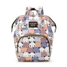 WOW GOODS !! Diaper Bag F 25*38CM Baby Diaper Bag Cartoon Print Handbag Waterproof Reusable Diaper Bag Outdoor Travel Stroller Carrying Bag Storage