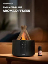 x Simulated Flame Aromatherapy Diffuser – Relaxing & Stylish