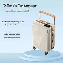 2025 New Luggage, Wide Trolley Bar, Shock Absorption Brake, Large Capacity Suitcase, 20 Inch Boarding Box Password Box