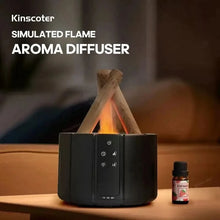 x Simulated Flame Aromatherapy Diffuser – Relaxing & Stylish