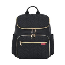 WOW GOODS !! Black Gold Multifunction Diaper Bag Large Capacity Baby Mummy Maternity Bag Travel Backpack Waterproof Nursing Handbag Nappy Bag