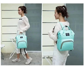WOW GOODS !! New Diaper Bag Mummy Backpack Large Capacity Bag Mom Baby Multi-function Waterproof Outdoor Travel Diaper Bags Baby Care 2025