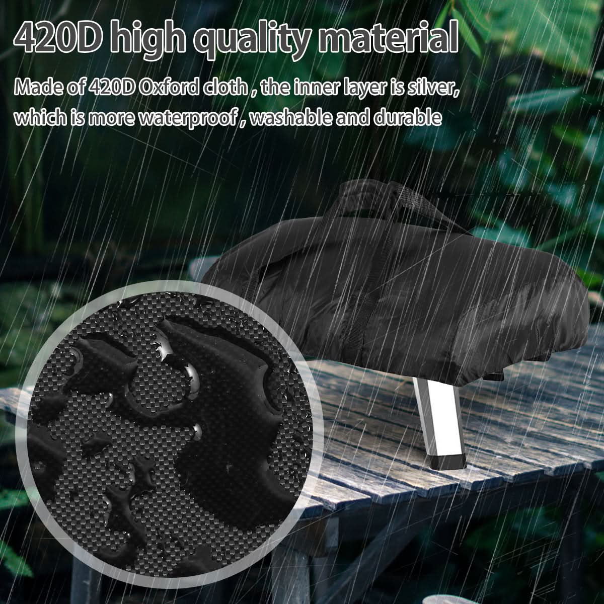 Pizza Oven Cover 420D Oxford Fabric Waterproof Pizza Oven Cover Outdoor Portable Pizza Oven Cover for Ooni Koda 12&16