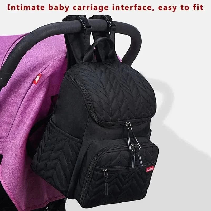 WOW GOODS !! Multifunction Diaper Bag Large Capacity Baby Mummy Maternity Bag Travel Backpack Waterproof Nursing Handbag Nappy Bag