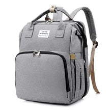 WOW GOODS !! Baby & Child Foldable Diaper Bag Baby Bed Bags Crib Travel  Backpack with Changing Station Insulated Pocket Large Capacity