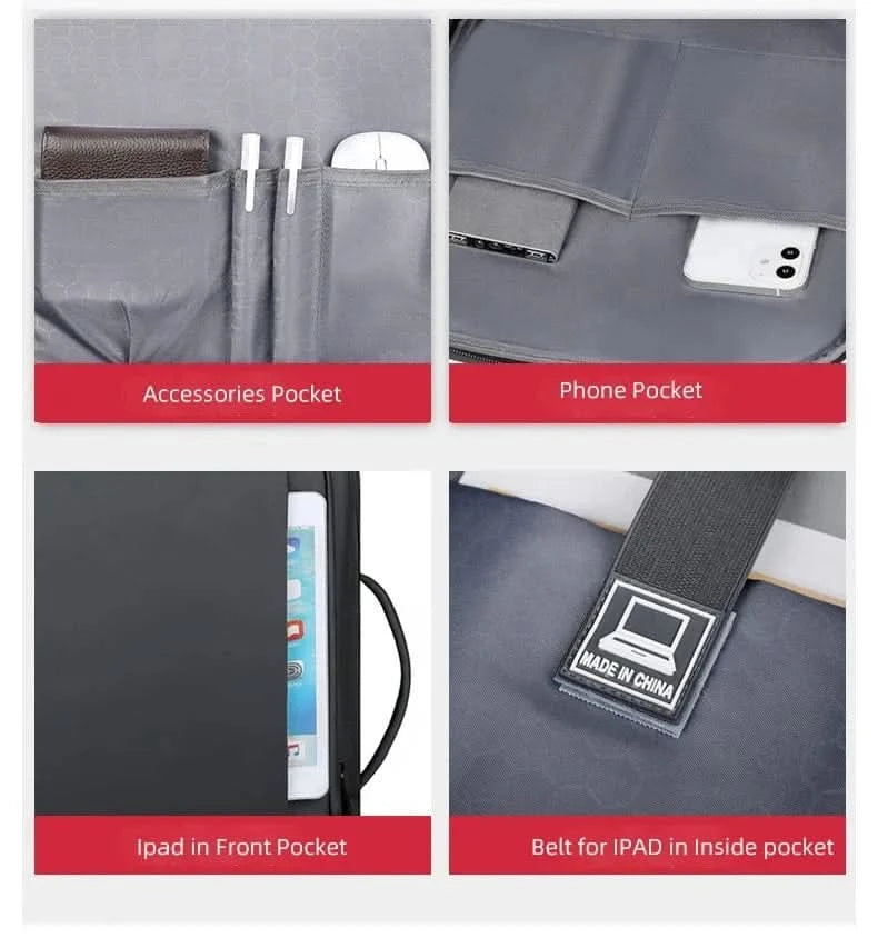 WOW GOODS !! Luggage Bag Rilibegan Men Travel Backpack Expand Oxford Big Capacity USB Charge Business Male Backpacks Computer Men Backpacks