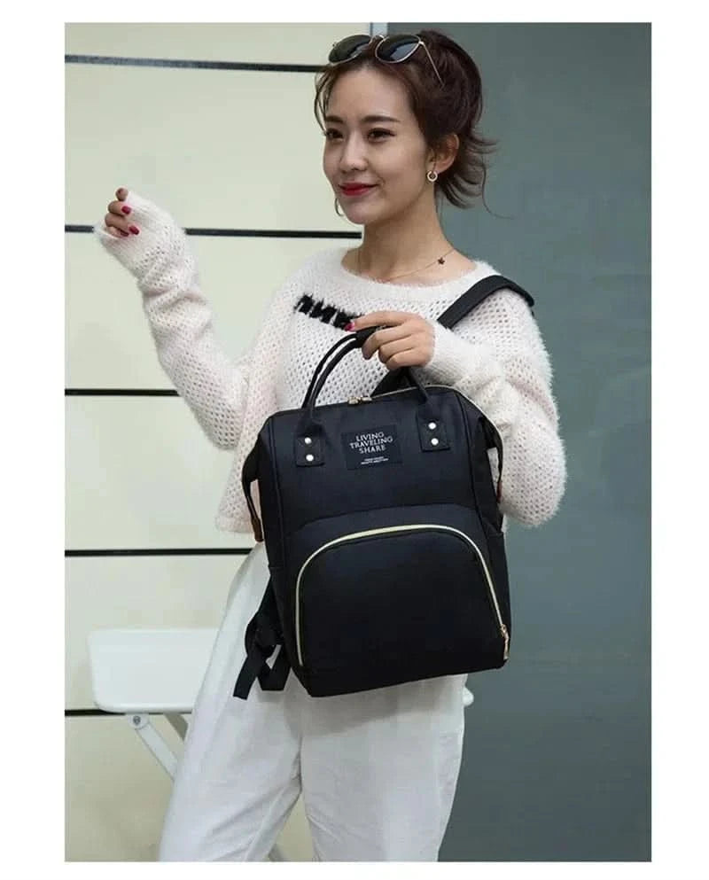 WOW GOODS !! New Diaper Bag Mummy Backpack Large Capacity Bag Mom Baby Multi-function Waterproof Outdoor Travel Diaper Bags Baby Care 2025
