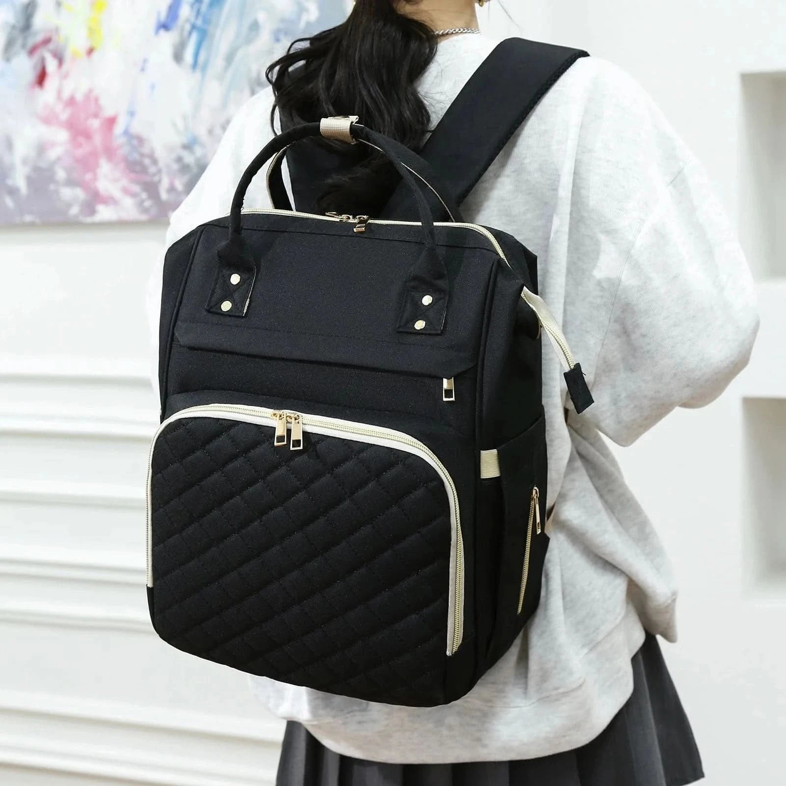 WOW GOODS !! Folding Mommy Bag Mummy Large Capacity Bag Mom Baby Multi-function Waterproof Outdoor Travel Diaper Bags For Baby Care