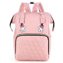 WOW GOODS !! Baby & Child pink Personalized Name Mommy Bag Multi-functional Double Shoulder Storage Diaper Backpack for Outdoor Traveling Mom Gift