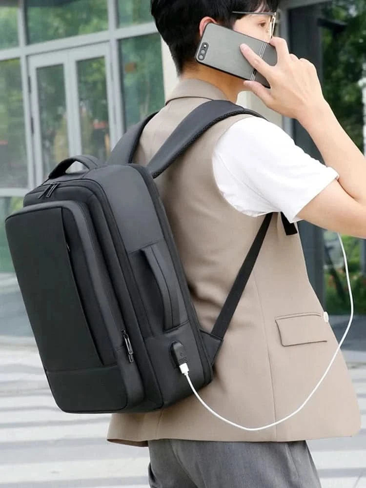 WOW GOODS !! Luggage Bag Rilibegan Men Travel Backpack Expand Oxford Big Capacity USB Charge Business Male Backpacks Computer Men Backpacks