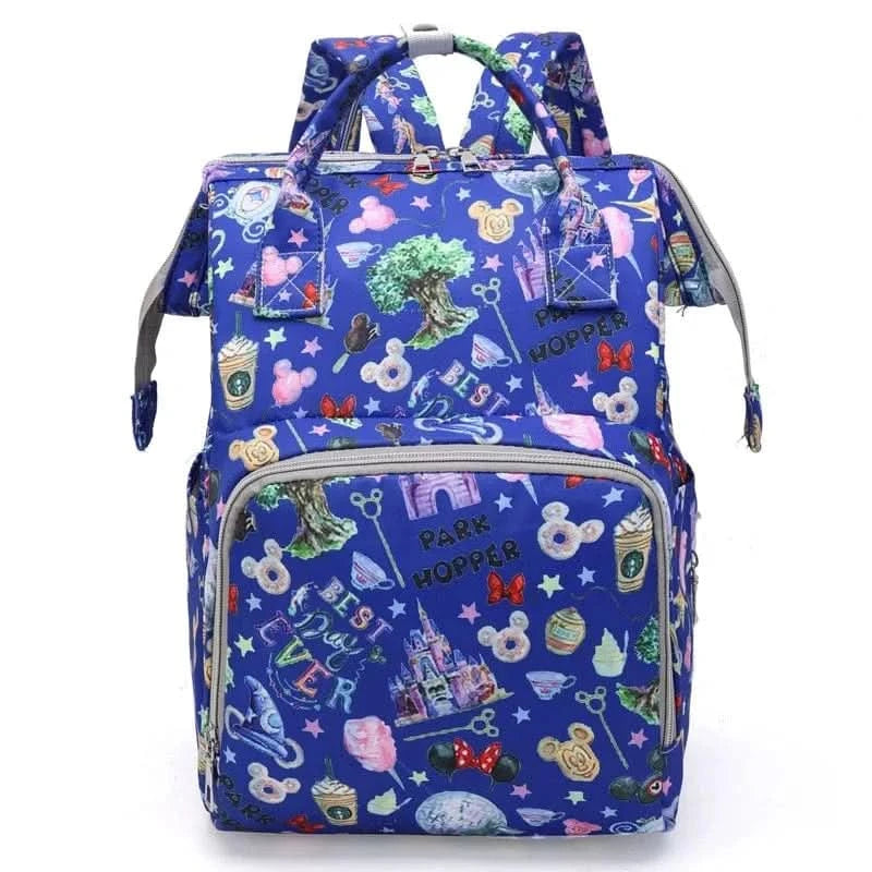 WOW GOODS !! Baby & Child Blue Shoulder Carrying Mother's Bag With Large Capacity And Multifunctional Baby Diaper, Mother And Baby Bag