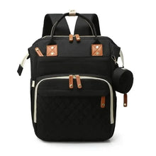 WOW GOODS !! Baby & Child Black Baby diaper backpack toddler diaper backpack with diaper changing pad mom and dad travel large capacity backpack baby bag