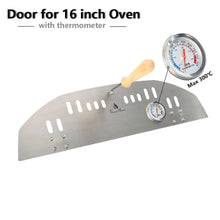 Onilini 12 inch or 16 inch Pizza Oven Door, Perfected Size for Pizza Oven